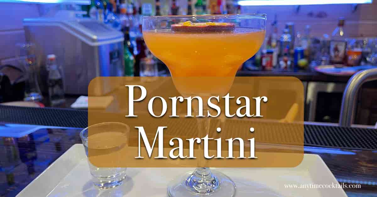 Pornstar Martini Cocktail